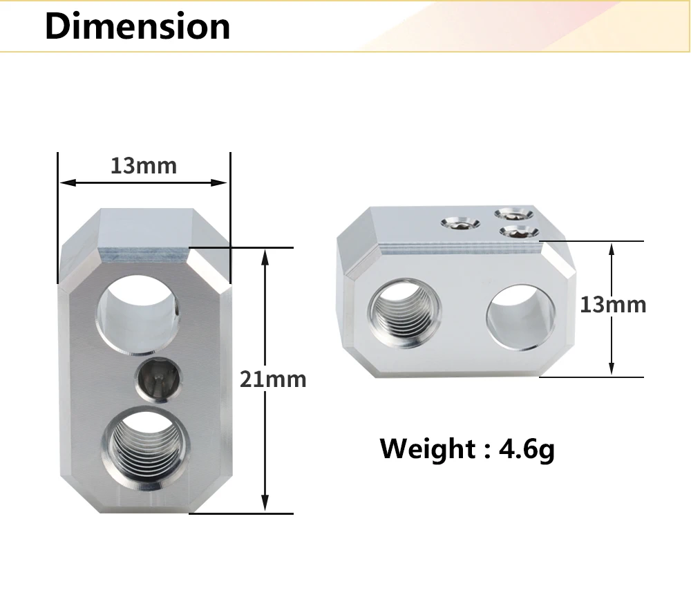 Trianglelab Prusa MK4 Nextruder Heizblock aus Aluminium für die Hotend-Baugruppe, speziell für Drucker mit Nextruder – Detail 3