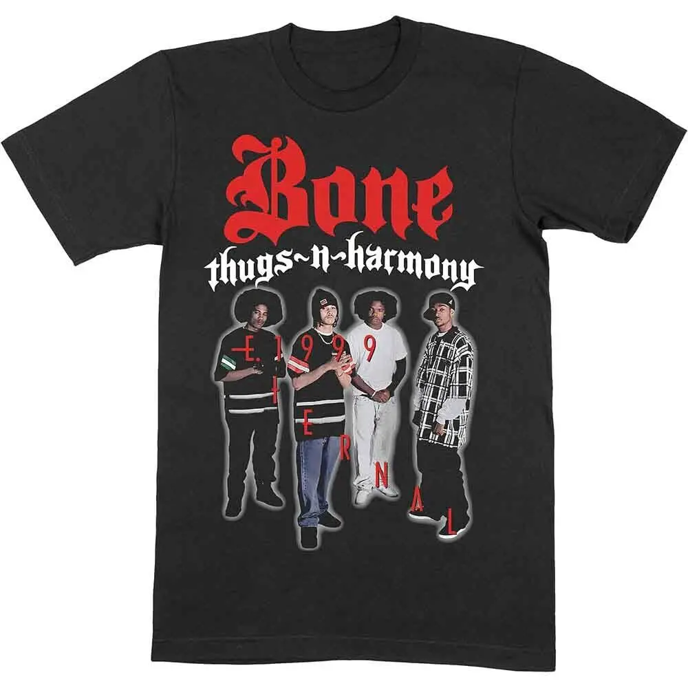 Bone Thugs N Harmony E 1999 T Shirt Black New