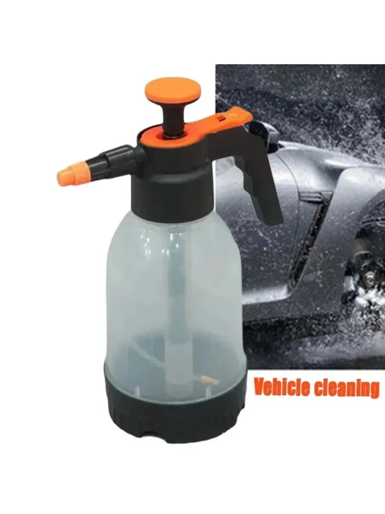 Bouteille pulvérisateur pour lavage de voiture de 1,2 L, pulvérisateur à main pour lavage de voiture, arrosage de voiture, jardinage domestique, pulvérisateur à pression d'air, outils de nettoyage