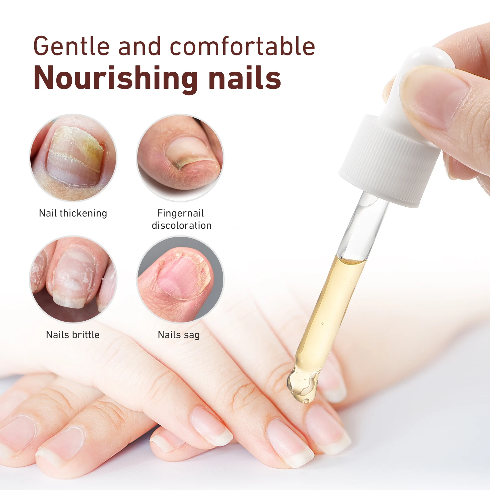 1pc 爪真菌症修復ソリューション爪強化柔軟剤キューティクルオイルペン血清保湿健康な爪治療液