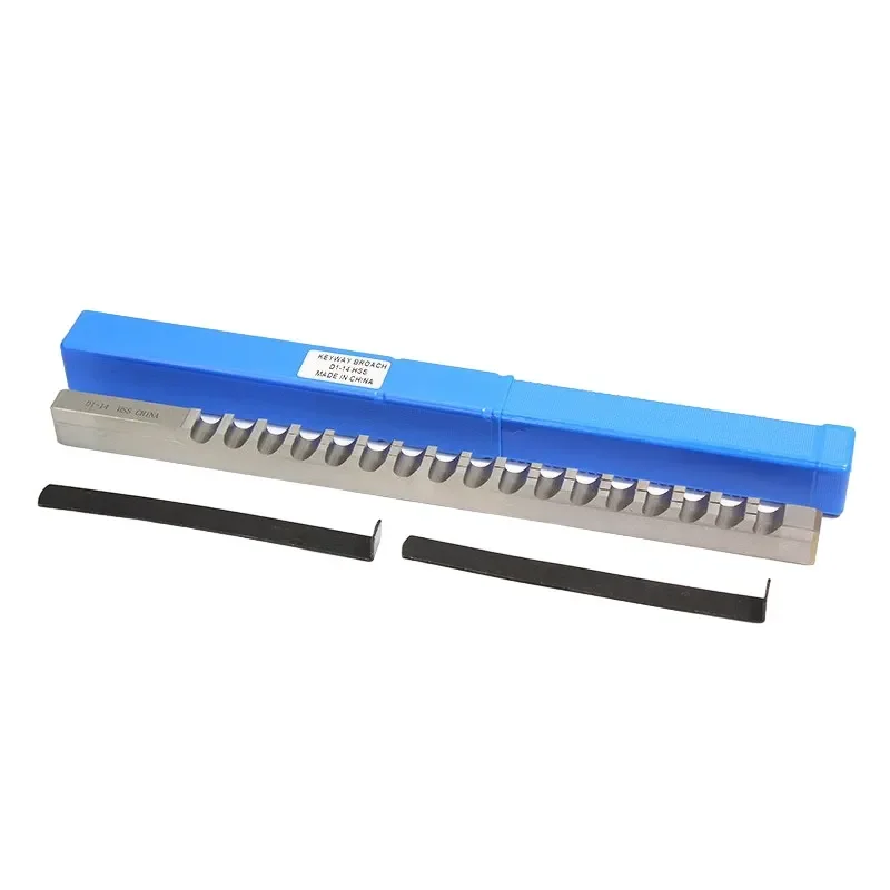 Brocha de chavetero HSS A B C D E tipo empuje tamaño métrico 2/3/4/5/6/8/10/12/14/16/18mm herramienta de corte metalúrgico para máquina enrutadora CNC