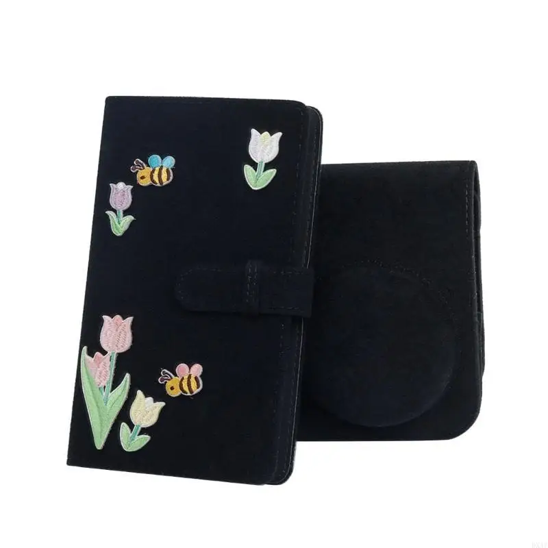 DXAF 3 Inch 96 Pocket Felt Photo Photo Picture Cases for Mini12 11 8 9 7 Photocard