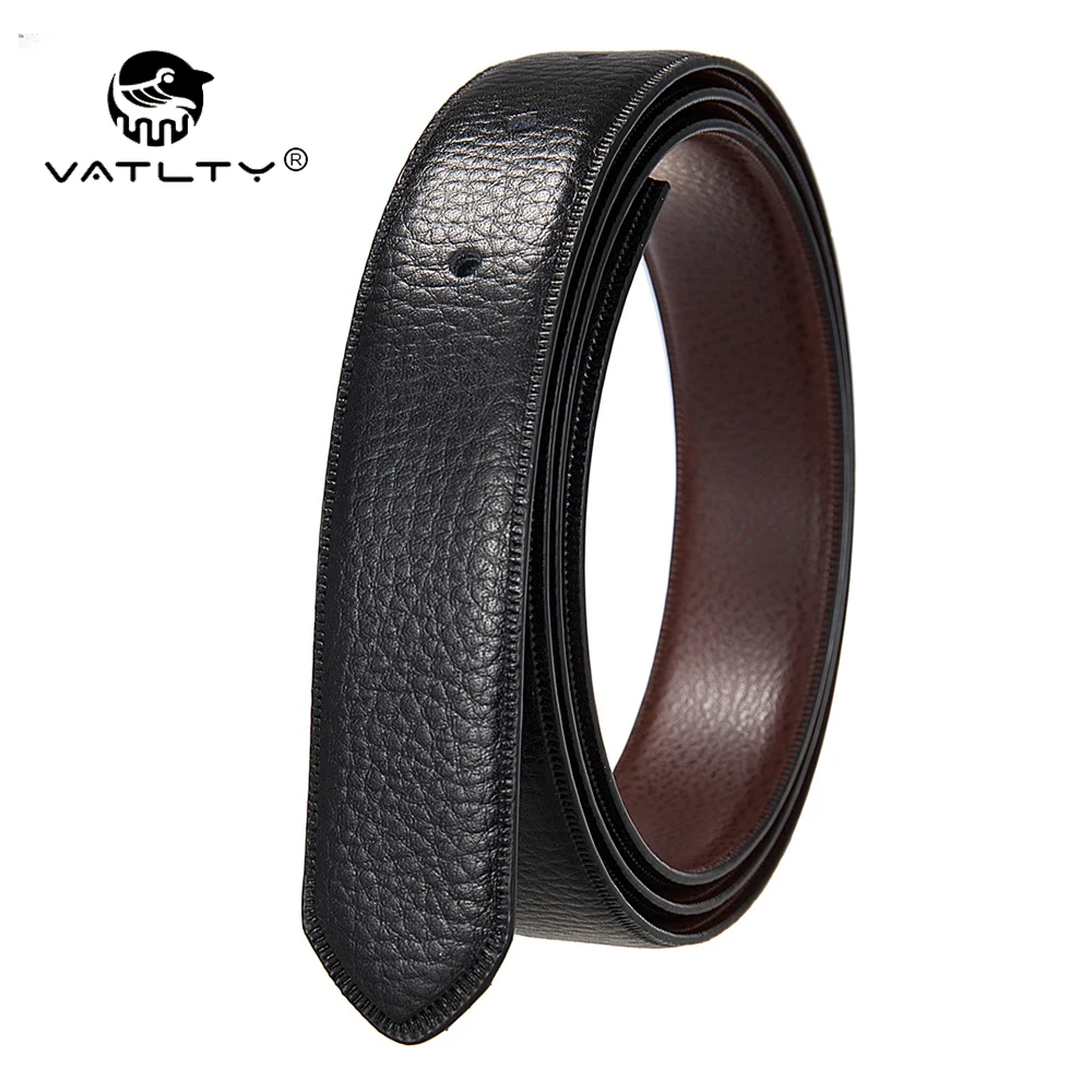 

VATLTY 29mm Leather Belt Strap for Men and Women High-quality Genuine Cowhide Belts Fashion Thin Belt Without Buckle Male Gift