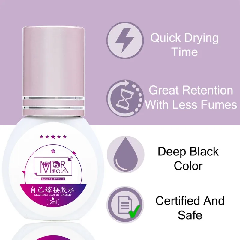 Eyelash extension glue eyelash glue eyelash extension quick drying personal eyelash glue sensitive eyelashes
