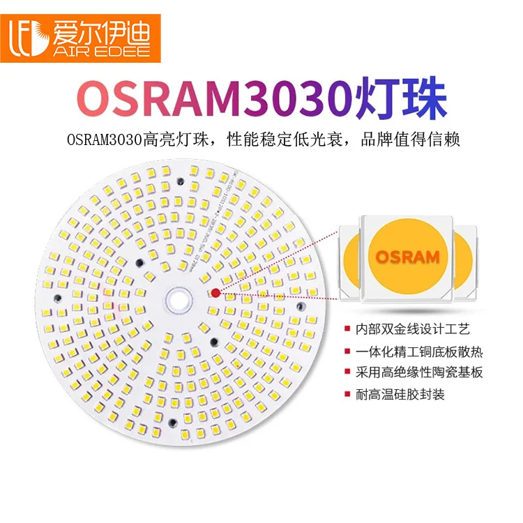 Luz LED antideslumbrante Ufo 100W 150W 200W 250W Luz superior alta para almacén de estadio