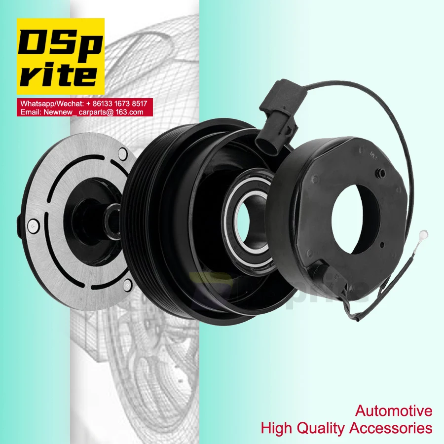 

10PA15C AC Compressor clutch 97701-2E400 for HYUNDAI TUCSON KIA SPORTAGE SPECTRA SPECTRA5 97701-2D700 97701-2F100 16040-23200