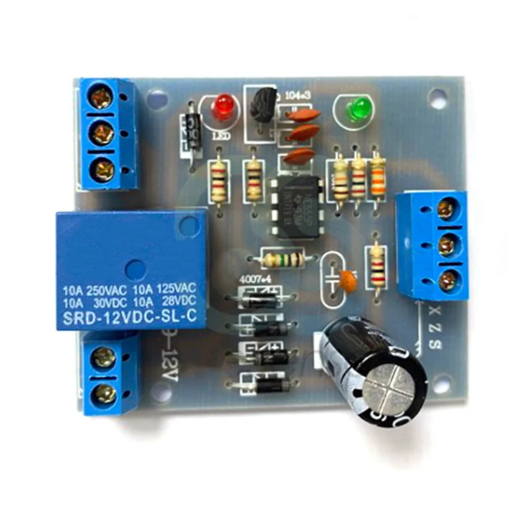9V-12V Automatic Water Level Controller Sensor Circuit Board For Drainage Tank High Current Relay DIY Industrial Control