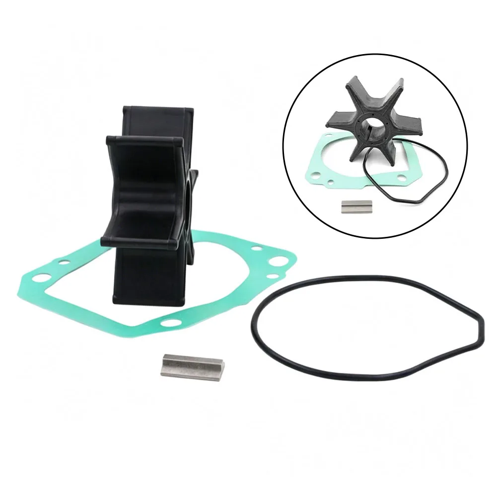 Water Pump Impeller Kit with Gasket Keyway and O Ring for BF115 BF135 BF150 4-Stroke For Outboard Motors Water