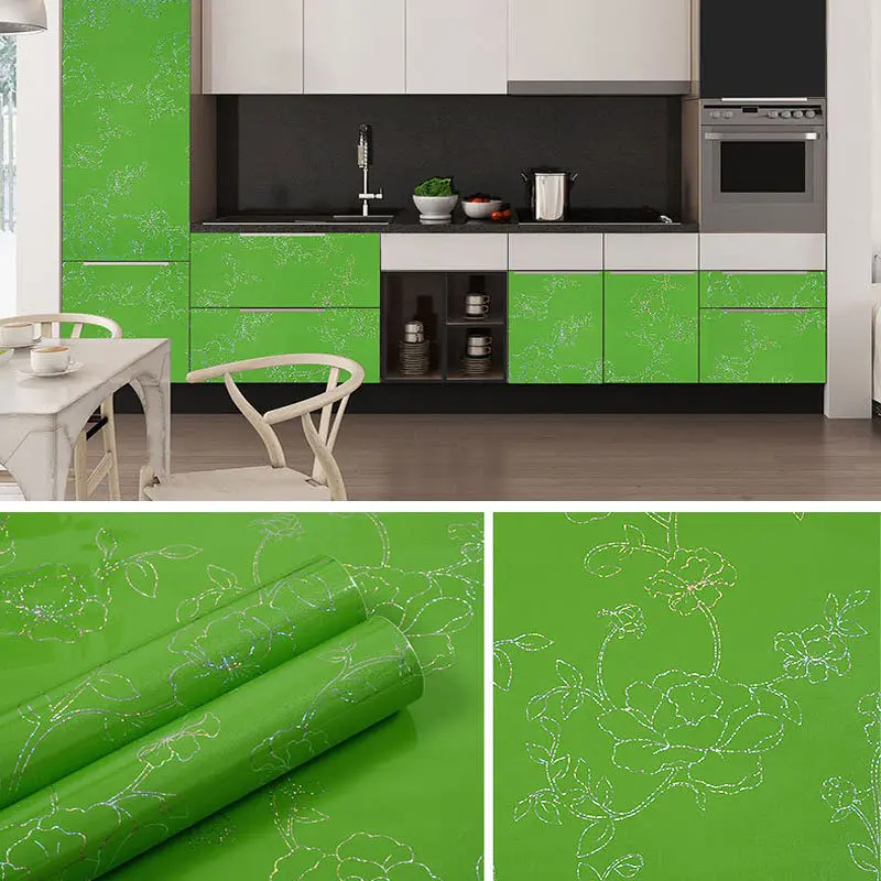 

Waterproof And Oil-Proof Thickened Vinyl Wallpapers 3d Wall For Home Decoration Wall Stickers Home Decor For Kichen Papier Peint