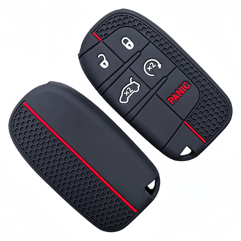 Schlüsseletui für Jeep Cherokee Compass S Renegade Grand Commander für Dodge Journey Challenger Jcuv Ladegerät für Chrysler 300C