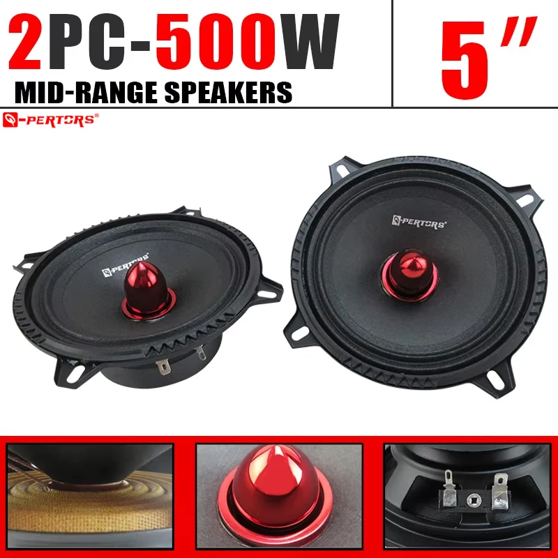 1 Pair 5-Inch Mid-R… - image