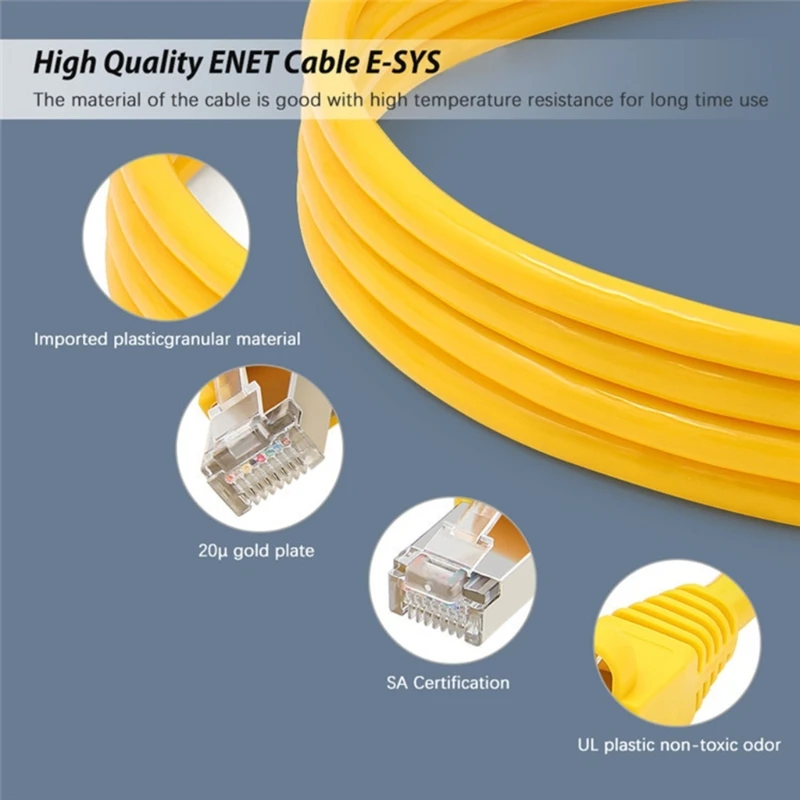 Ethernet to OBD Interfaces Cable Coding Adapter for F20 F21 F30 F31 F34 F32 F18 image 6
