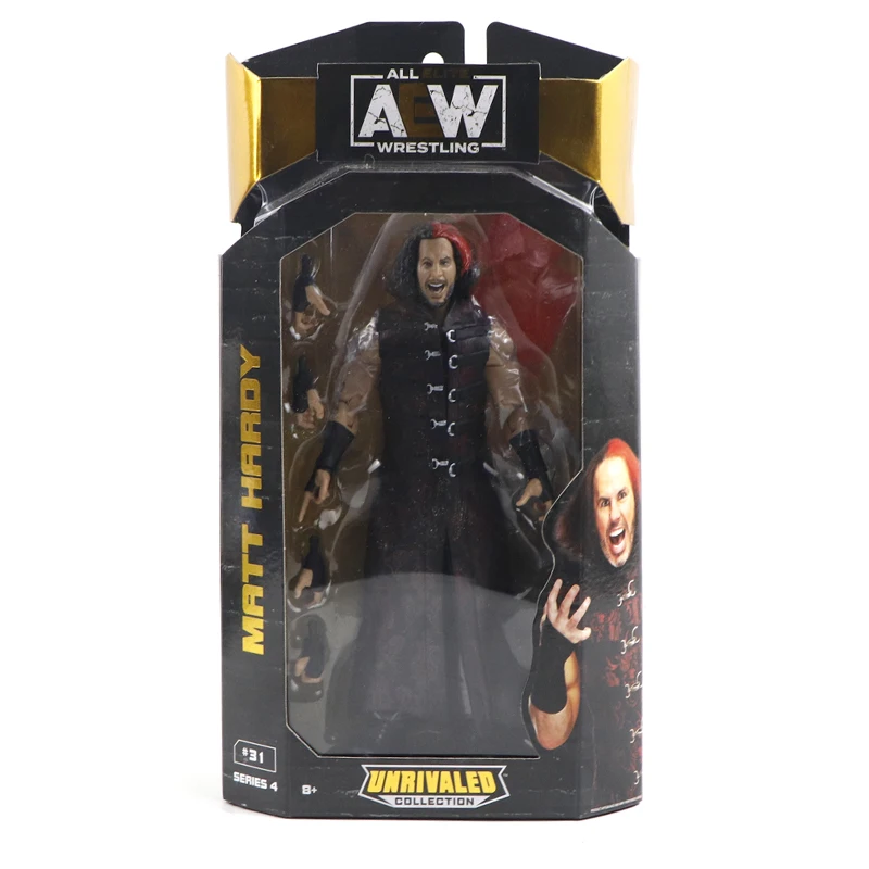 Rare AEW&WWE&WWF&WCW  All Elite Wrestling Unmatched Series 4#5#3 Pvc Action Figures