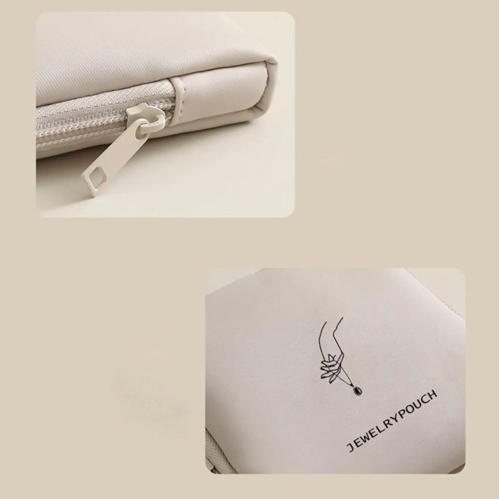 

Travel Jewelry Organizer Multi-compartment Container Travel Jewelry Holder Mini Box For Earrings Bracelets Necklaces Ear Studs