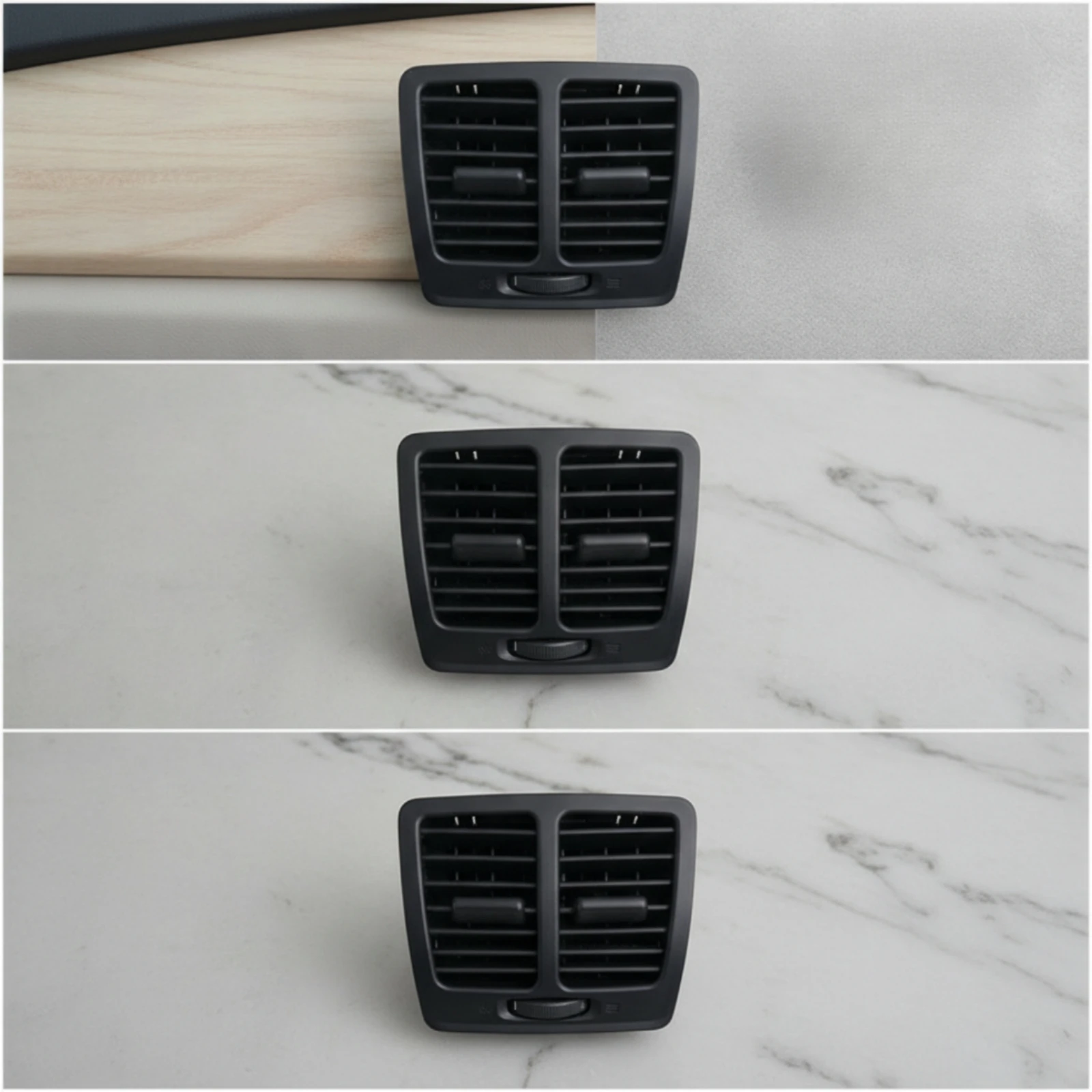 Automotive Kuga Rear Air Vent Assembly Factory-Style Replacement Rear Seat Vent with Adjustable Outlets for Auto Mechanics