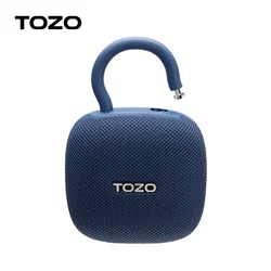 TOZO Mini Audio Bluetooth altavoz inalámbrico hogar al aire libre senderismo altavoces portátiles con gancho sonido fuerte graves profundos IPX8 impermeable