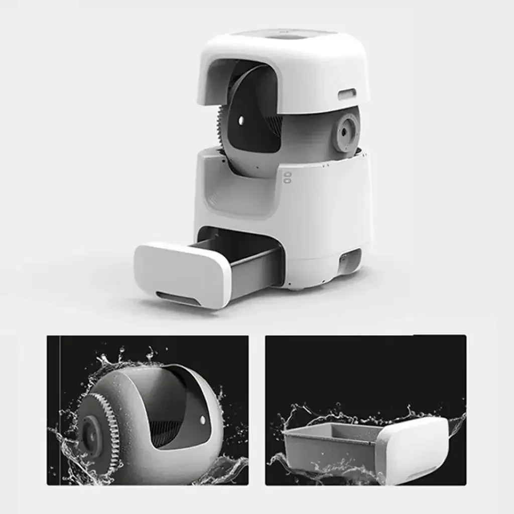 Wholesale Smart Electric Cat Litter Box Automatic Cleaning Large Capacity Automatic Pet Toilet