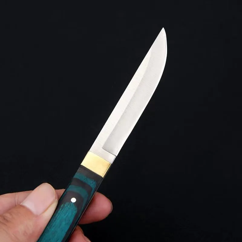 Mongolian Knife Boning Cutting Meat Fruit Steak Knives Kitchen Tool High Hardness Stainless Steel Sharp Slicing Barbecue Knife