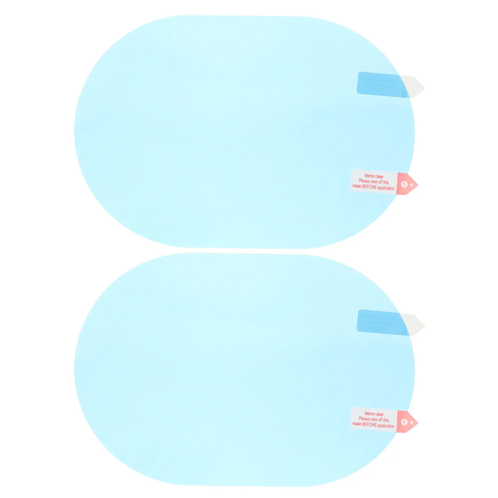 

2Pcs Car Rearview Mirror Rainproof Film Waterproof Anti-Fog Coating Side Mirror Protector Universal Fit Universal Anti Fog Film