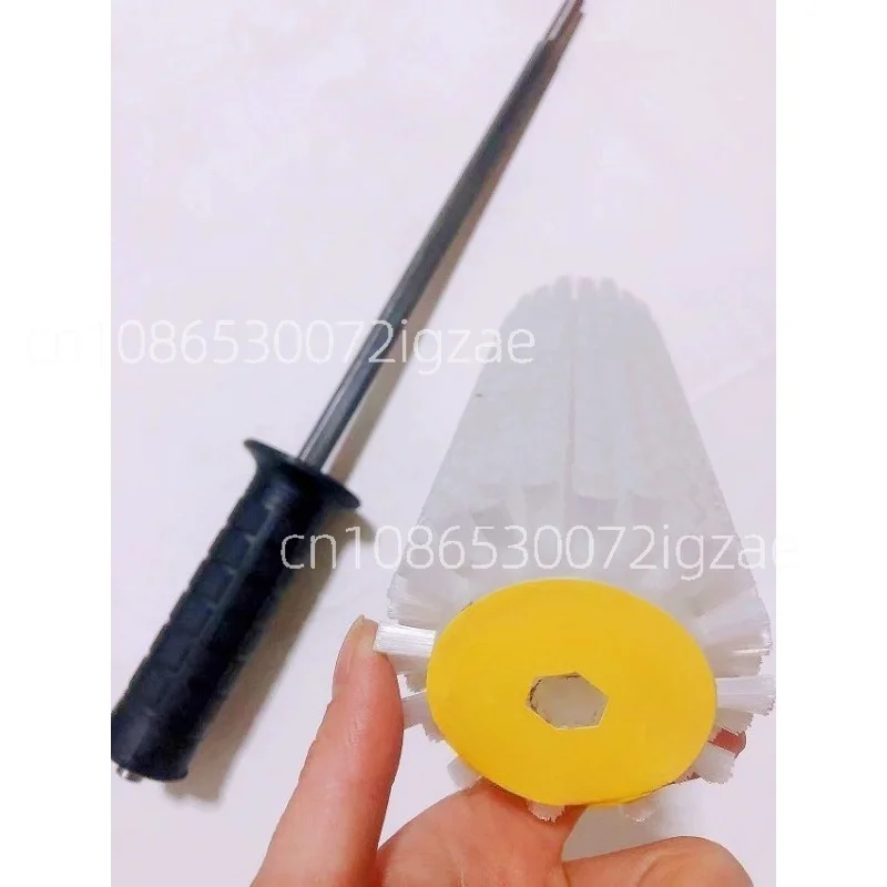 

apply to Snowboard Electric Waxing Roller Polishing Nylon Horse Hair Copper Wire Brush 300mm