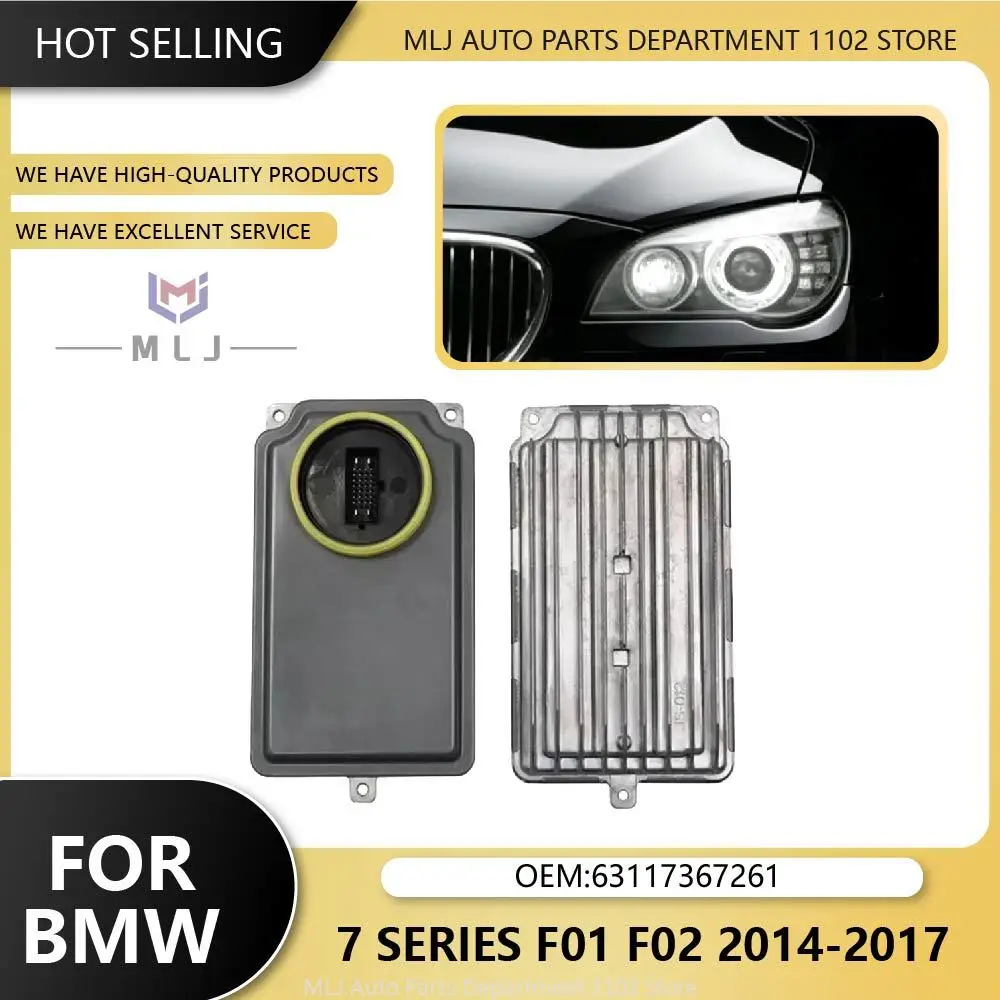 

63117367261 Для BMW 7 серии F01 F02, полностью светодиодные фары 2014-2017, модуль управления адаптивными ДХО AHL 63117354974 63117395403