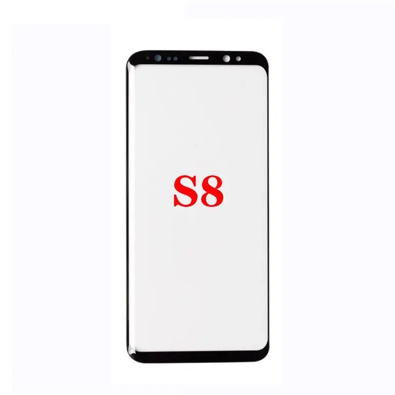 With OCA Touch Screen LCD Front Outer Glass Lens For Samsung Galaxy S8 S9 Plus S10 S10+ Note 8 9 10 Replace Parts