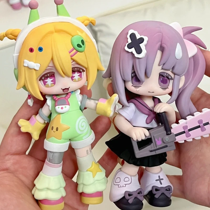 SIMONTOYS TOMIZ Simpatici animali domestici nella serie di dimensioni diverse Scatola cieca Figura anime Scatola misteriosa Borsa a sorpresa Decorazioni per il desktop Giocattoli