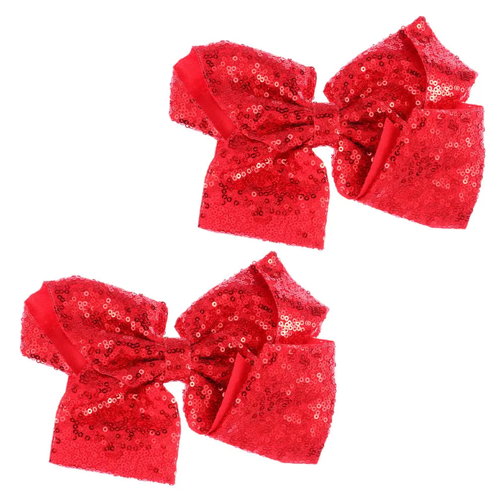 

2Pcs Exquisite Bowknot Hair Clips Kids Hairpins Barrettes Thick Thin Curly Straight Hair Friendly Lovely Decorative Headdress