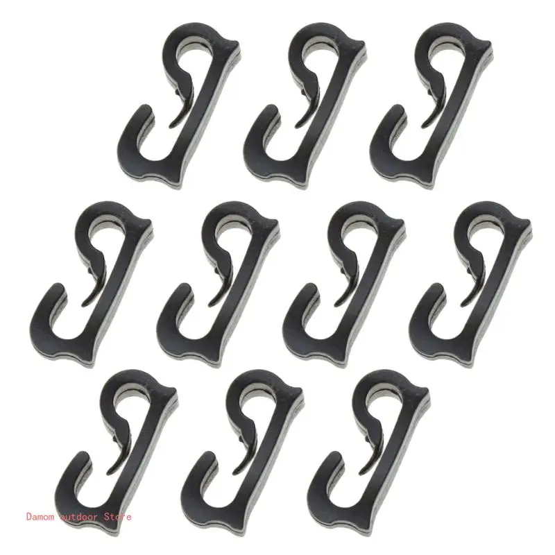 10pcs/set Clip Hooks Outdoor Camping Light Accessories Camping Fixed Canopy Tool