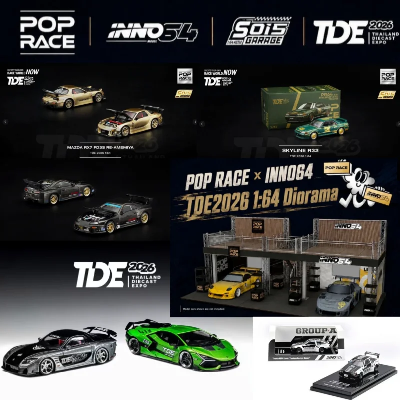 tde-2026-1-64-modellini-in-miniatura-in-lega-pressofusa-edizione-limitata-esposizione-thailandia-nuovi-arrivi-disponibili