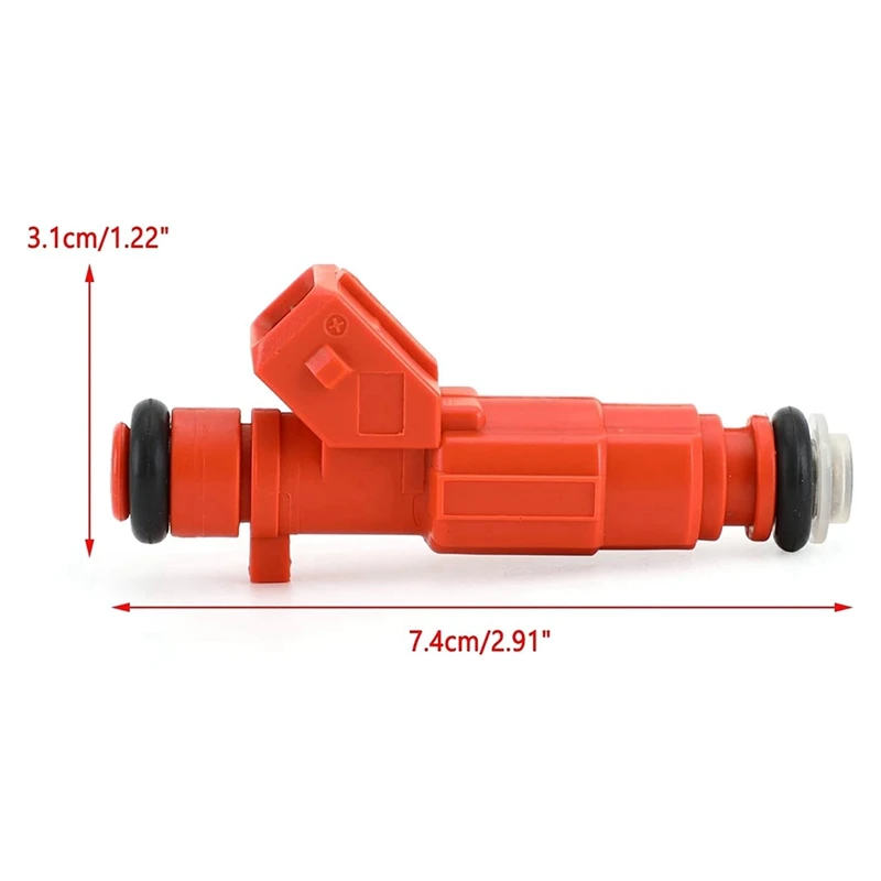 Injecteurs de carburant en plastique et métal pour Romeo, buse d'injecteur de carburant, comme montré, adieu, 156, 147, 1.6, 2.0, 2002, 2004, 0280155769, 4 pièces