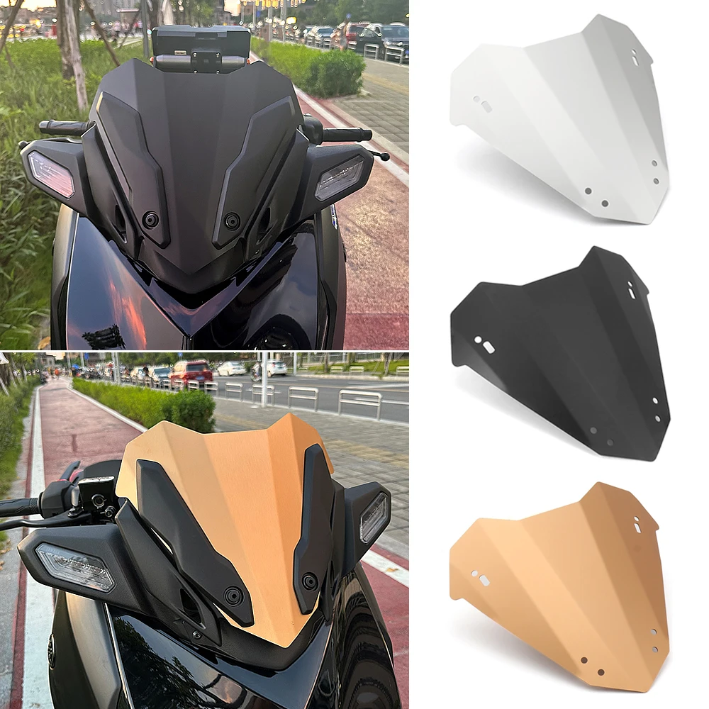 

New 3 colors Motorcycle Accessories X-MAX300 X-MAX 300 Windshields Windscreen Wind Deflector FOR YAMAHA XMAX300 XMAX 300 2023