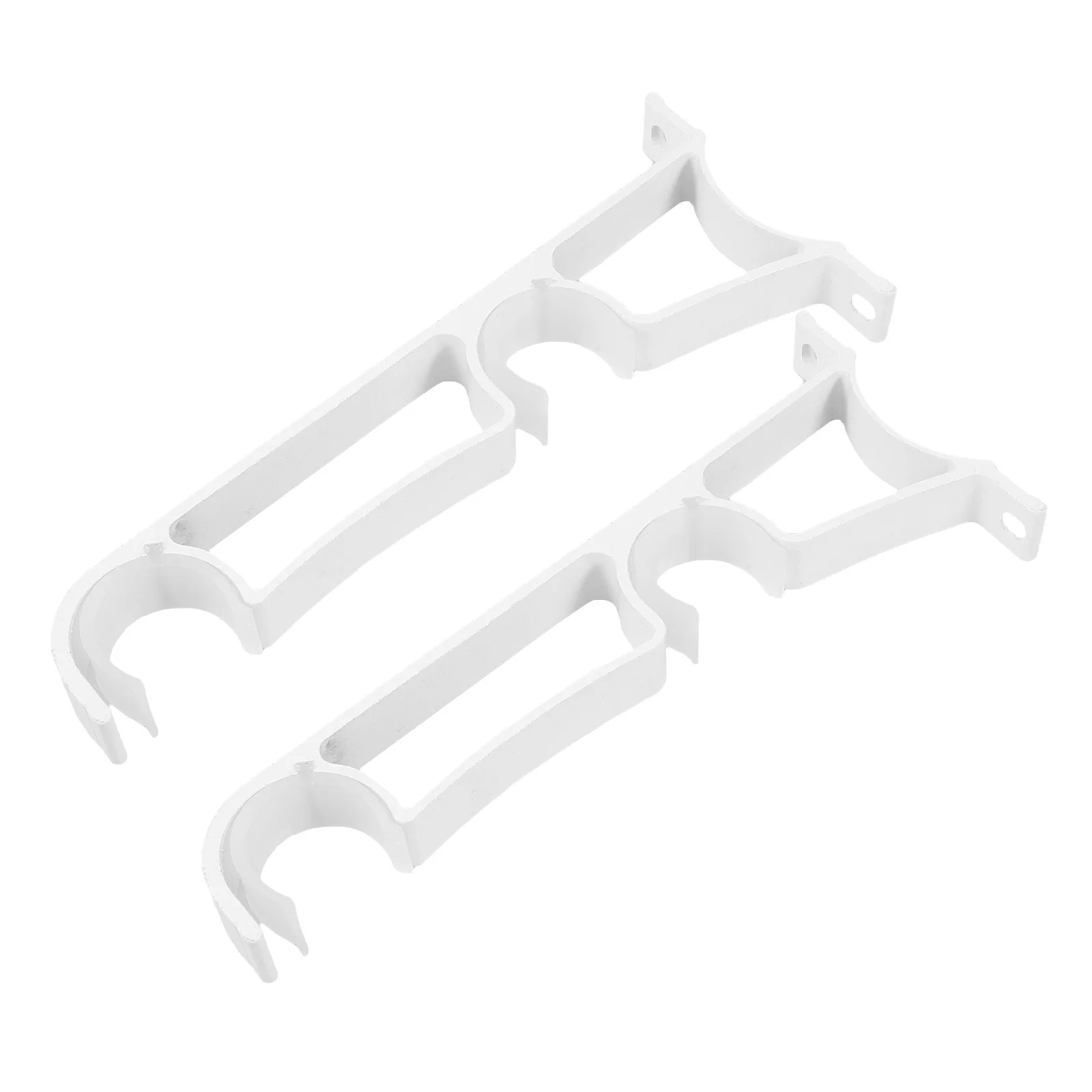 

1Pair Aluminum Alloy Thickened Curtain Fittings Compact Size Perfect for Stabilizing Curtain Rods in Multiple Scenarios