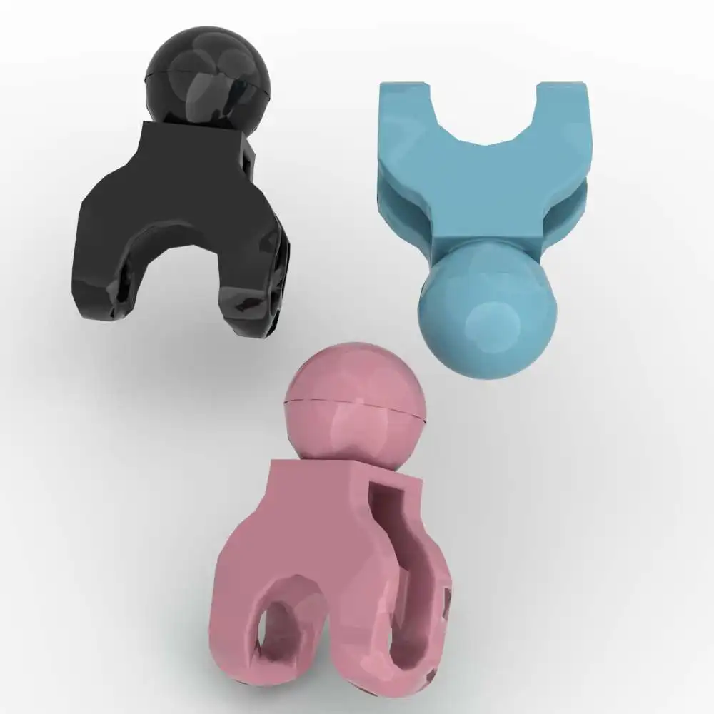 MOC 10 قطعة 90612 المقبس المشترك الطوب الذراع الساق مع الكرة التراص استبدال بنة تحويل اللعب الكبار الفتيان هدية عيد