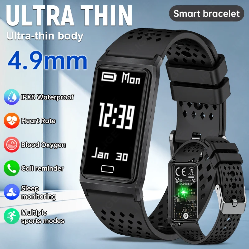 2026 New Smart Watch Women Men Heart Rate Health Monitor IPX8 Waterproof Sports Fitness Tracker Watch Pedometer Smartwatch Man