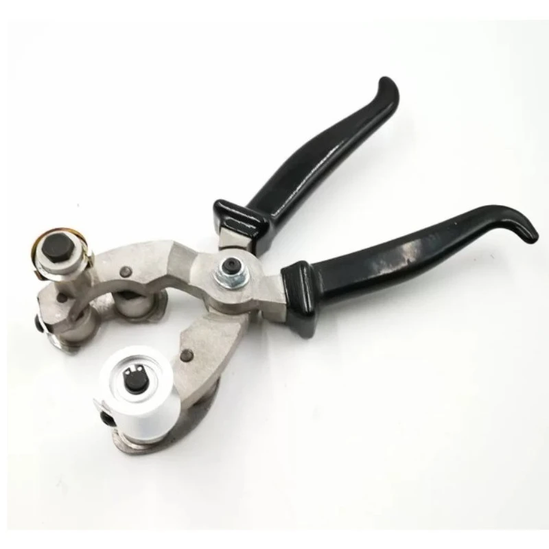 Black Adjustable Coaxial Cable Stripper Pliers, Manual Low Voltage Wire Stripping Tool, Electrician Sheath Peeler