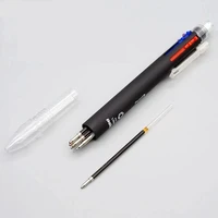 6 In 1 Multicolor Ballpoint Pens 5 Colors Ball Pen 1 Automatic Pencil With Eraser For School Office Writing Supplies Stationery 5