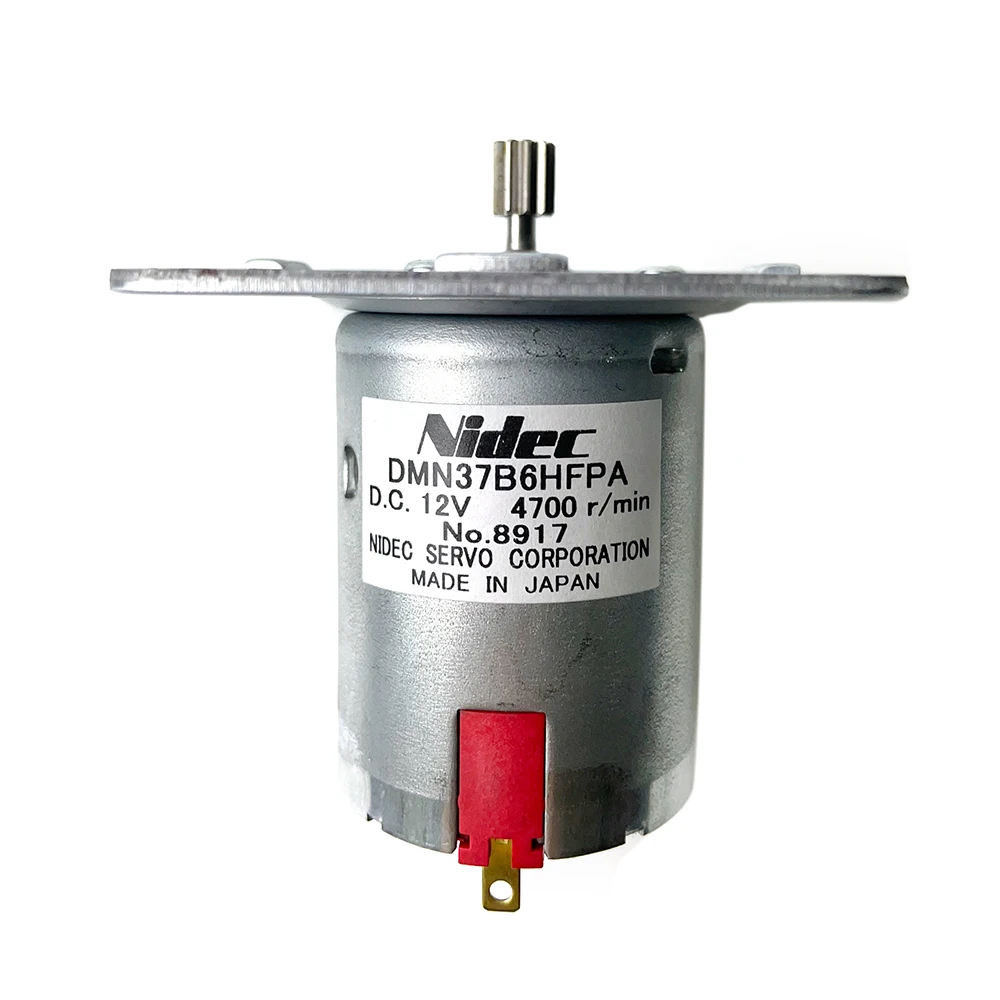 

DMN37B6HFPA Nidec Servo Brushed Electrical Machinery D.C.12V High Torque Electric Mo tor 4700RPM made in japan