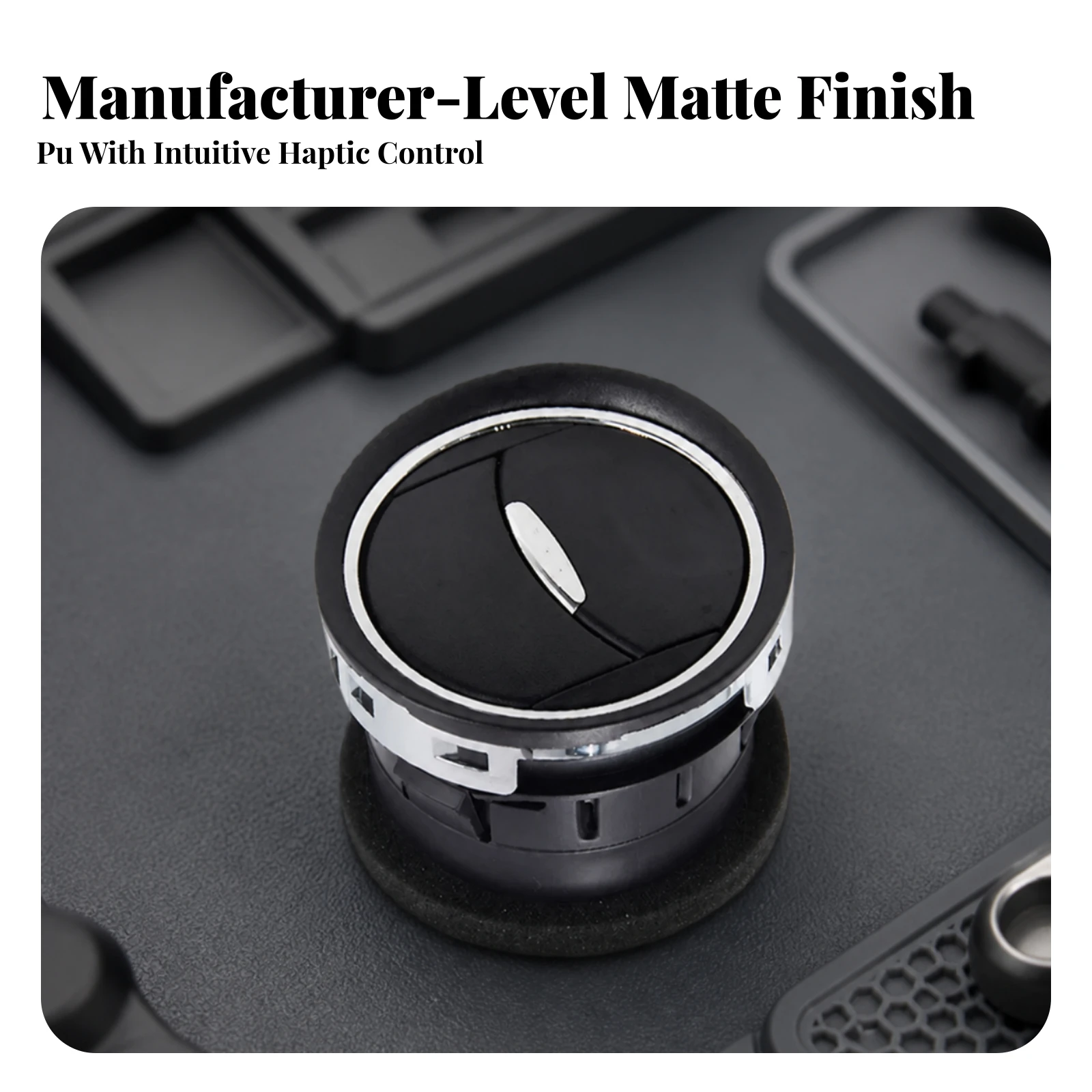 Automotive Replacement Air Vent Long-Lasting Automotive Air Conditioning Air Vent Replacement Silver Tone High Performance