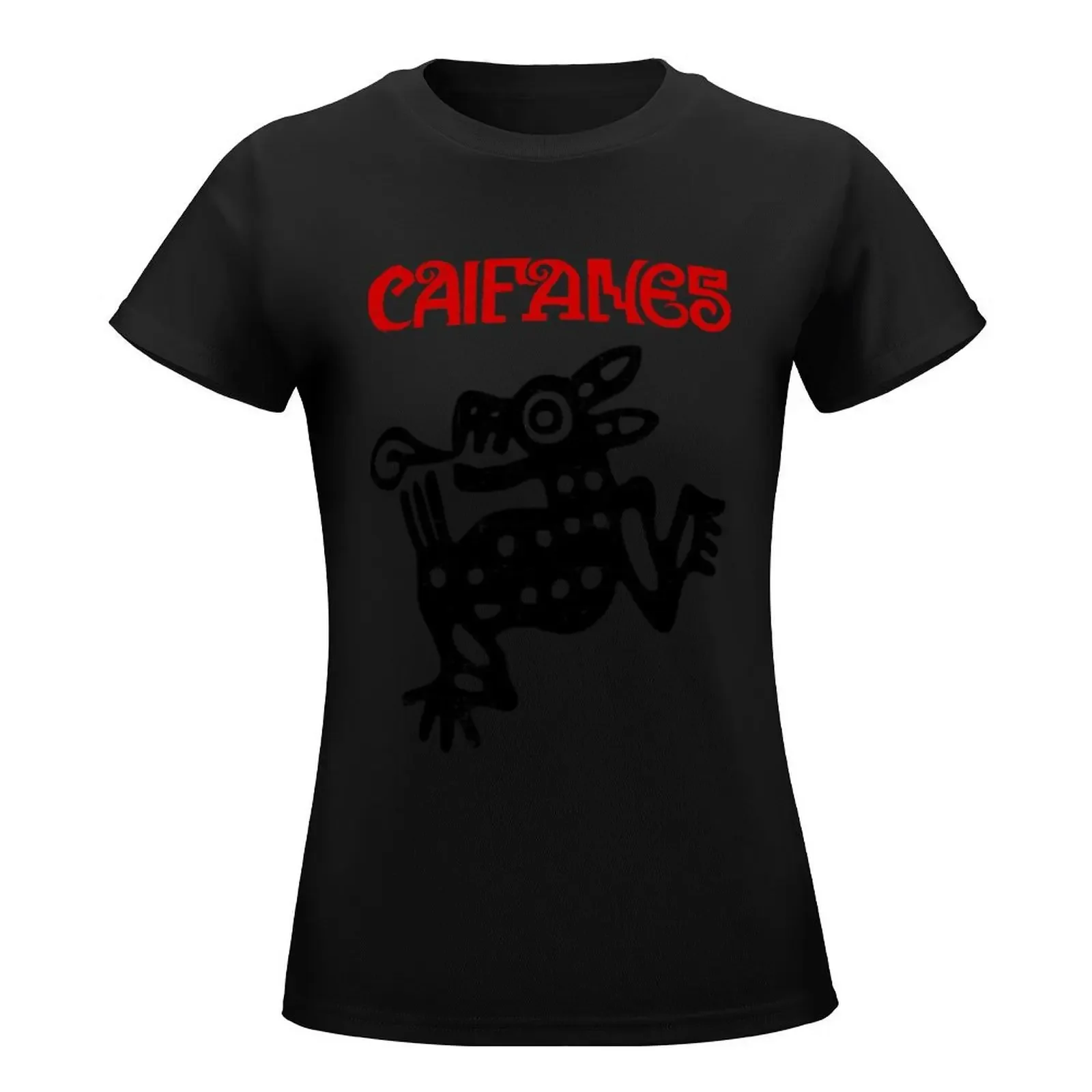 Caifanes - Rock Mexicano - Jaguares T-Shirt korean fashion female kawaii clothes western t shirts for Women