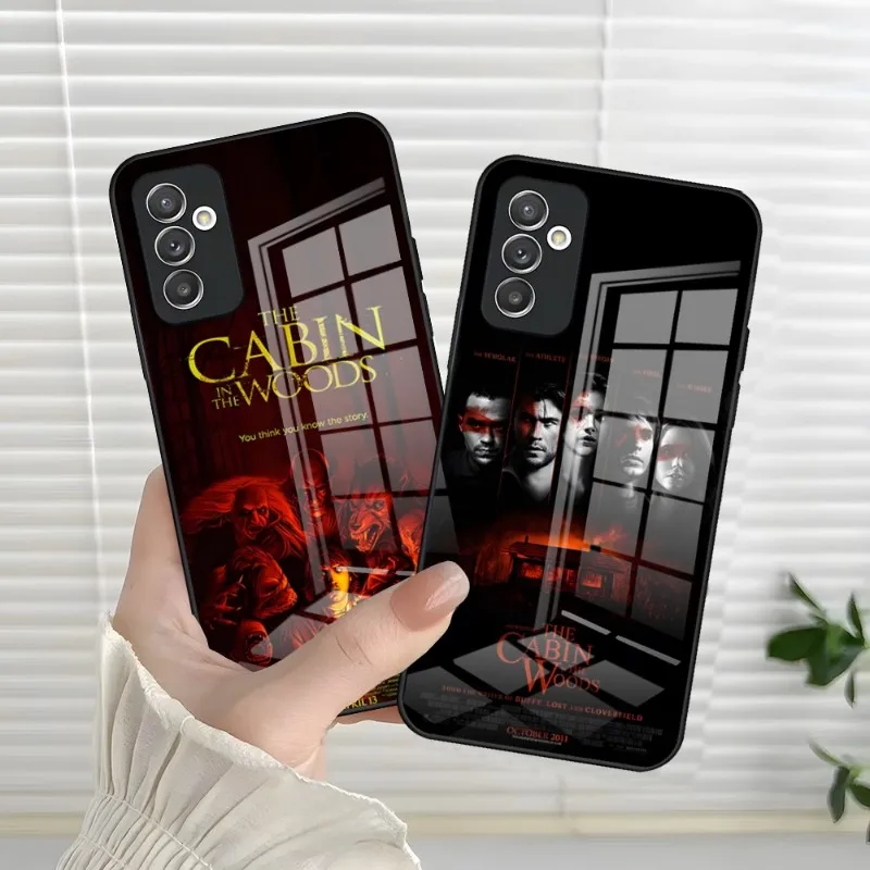 The Cabin In The Woods Phone Case For Samsung S23 S21 S30 S22 S20 S9 S10E Note 20 10 Ultra Pro Plus Tempered Glass Cover