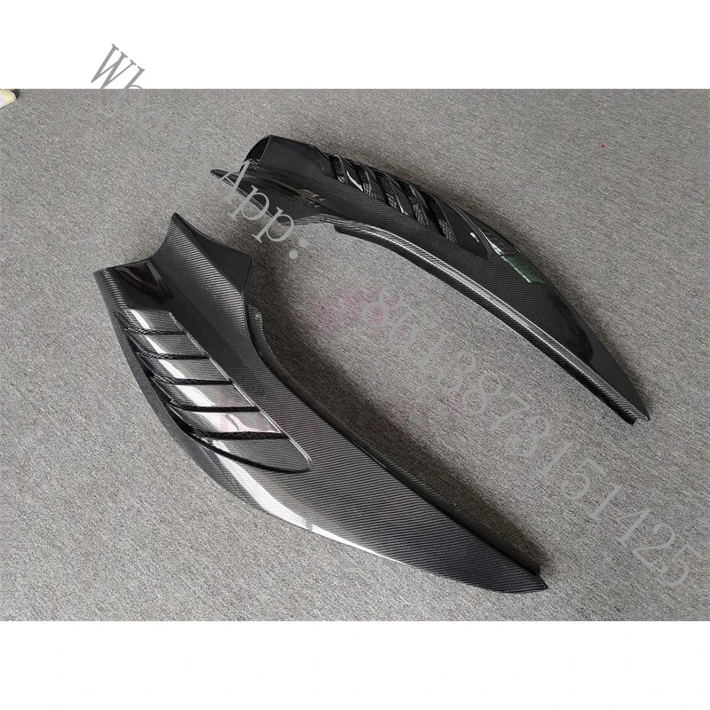 

Suitable upgrading 720S with carbon fiber V-style fenders. Carbon fiber vent body kit