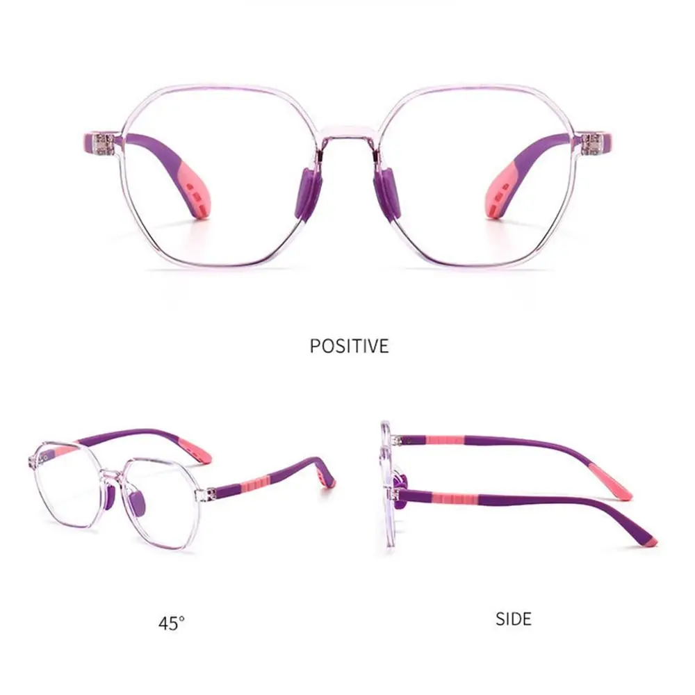 Anti-blue Light Kids Glasses Eye Protection TR90 Comfortable Eyeglasses Online Classes Computer Ultra Light Frame