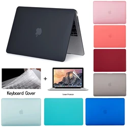 Laptop Case For MacBook Neo A3404 M5 M4 M3 M2 Apple Macbook Air 13 M1 Case A1932 A2179 for Macbook Pro 13 Case A2338