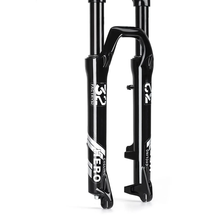 Mountain Bike Shock front Forks 20inch 100 Travel 9X100MM Shock Absorber Aluminum Fork MTB Quick Release Spring Mechanical Forks