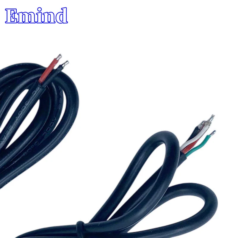 Cable de una cara tipo C de 3/10/20/50/100 piezas, 400mm, 4 pines, USB 570mm, 2 pines, Cable de extensión de conexión AWG22, se puede personalizar