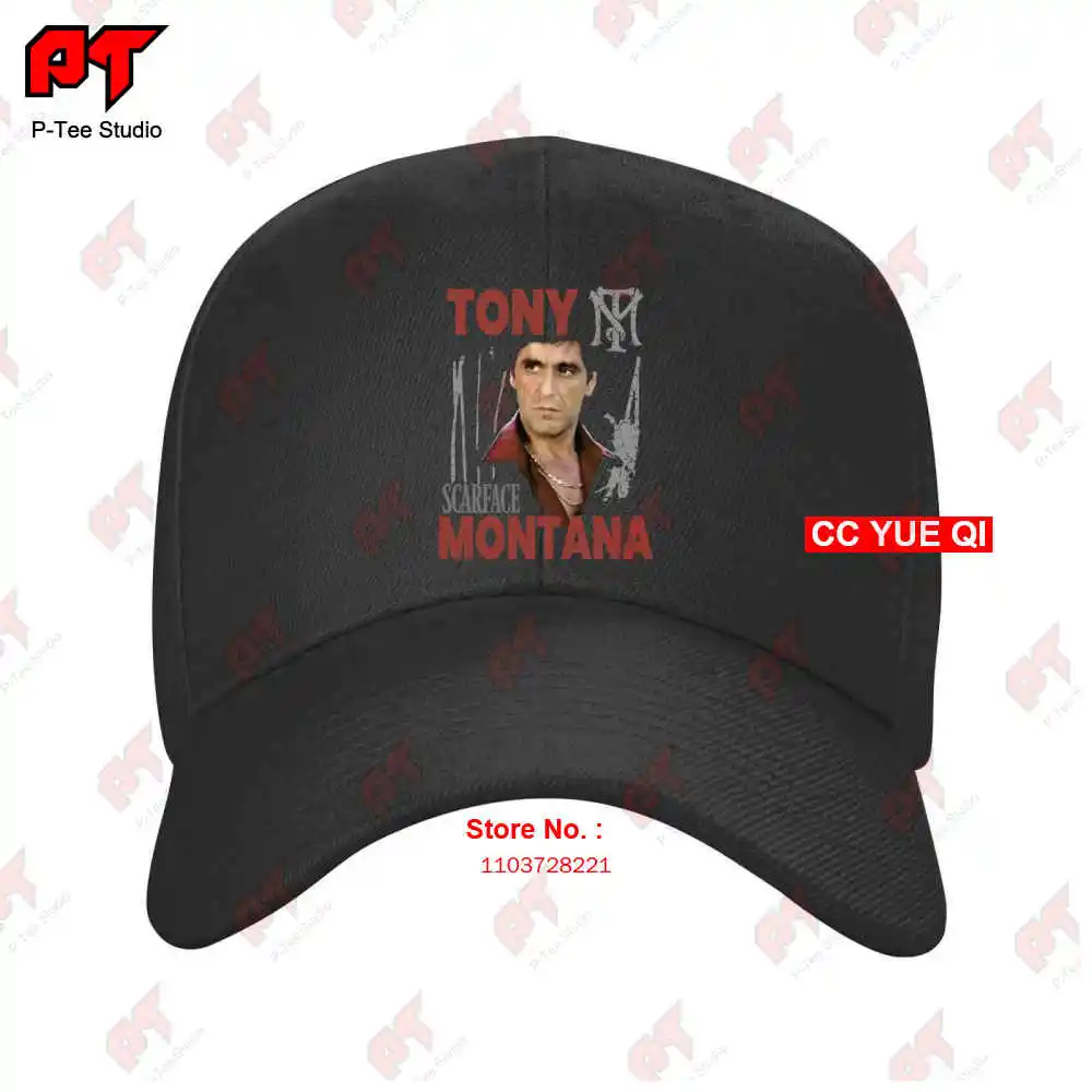 Scarface Tony Mob Mafia Al Pacino Tony Montana Baseball Caps Truck Cap MVLH