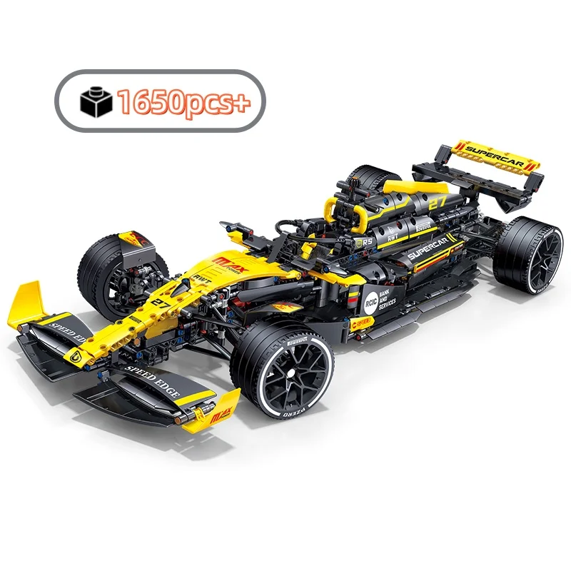 

1650pcs MOC Technical Super Racing 1:8 Car Building block Racing Vehicle, kit assembly model Bricks toy for Birthday Gift
