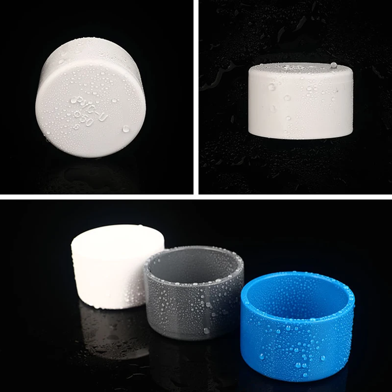 

5 шт., внутренний диаметр 20 ~ 90 мм, крышка для труб из ПВХ, аквариум, водосберегающая крышка, концевая крышка для трубы, аксессуары для орошения сада, пластиковая крышка