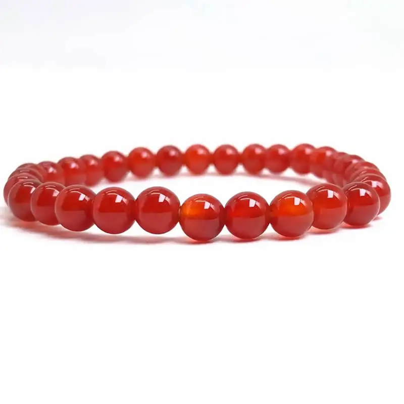 Handmade Natural Gemstone Chakra Bracelet, Elastic Stretch Jewelry
